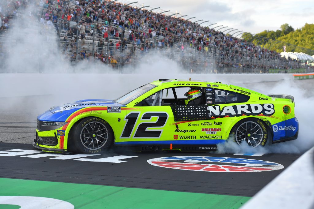 Blaney wins second straight NASCAR race in New Hampshire